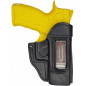 IWB 6 Coldre de Couro para Sphinx SDP Compact preto VlaMiTex