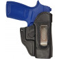 IWB 6 kožené pouzdro pro Sig Sauer P250 Compact černé VlaMiTex