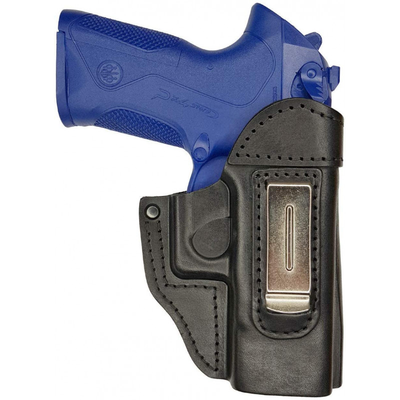 IWB 6 Leather Holster for Beretta PX4 Storm Black VlaMiTex