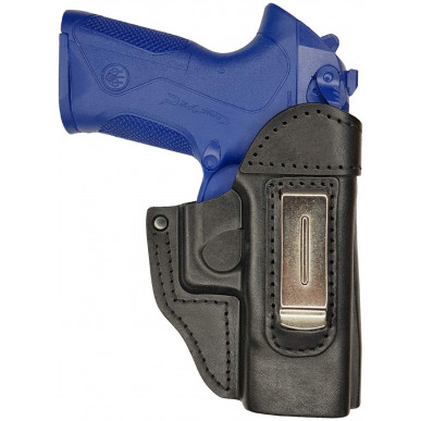 IWB 6 Leather Holster for Beretta PX4 Storm Black VlaMiTex