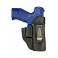 IWB 6 Coldre de Couro Legítimo para Walther Creed preto VlaMiTex IWB 6 Coldre de Couro Legítimo para Walther Creed preto VlaMiTex