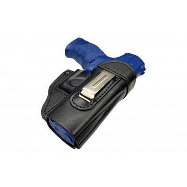 IWB 6 pravá kožená puzdro pre Walther Creed čierna VlaMiTex