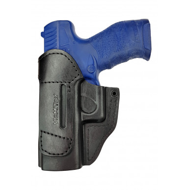 IWB 6 pravá kožená puzdro pre Walther Creed čierna VlaMiTex