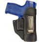 IWB 5 Coldre de Couro para Taurus Millennium Pro 140 preto VlaMiTex
