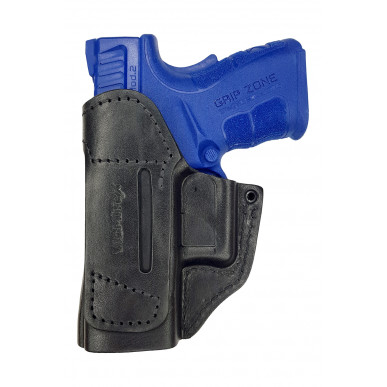 IWB 5 Fondina in Pelle per Springfield XD nero VlaMiTex