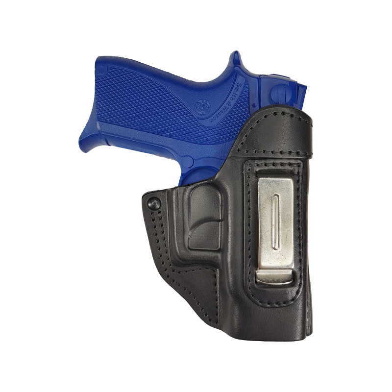 IWB 5 Кожен кобур за Smith & Wesson 6906 черен VlaMiTex IWB 5 Кожен кобур за Smith & Wesson 6906 черен VlaMiTex