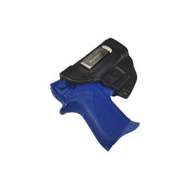 IWB 5 кожаная кобура для Smith & Wesson 6906 черная VlaMiTex