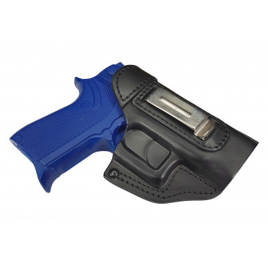 IWB 5 حافظة جلدية لـ Smith & Wesson 6906 باللون الأسود VlaMiTex
