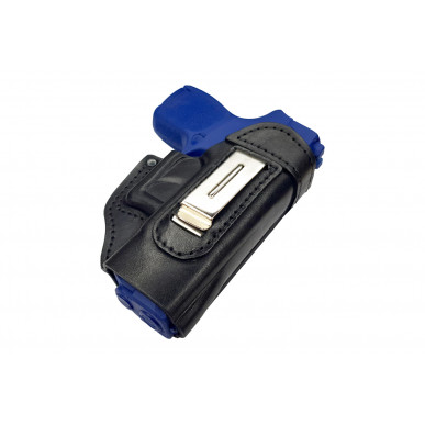 IWB 5 Leder Holster für Sig Sauer P320 Sub Compact schwarz VlaMiTex