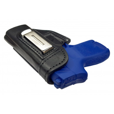 IWB 5 Кожен кобур за Sig Sauer P320 Sub Compact черен VlaMiTex
