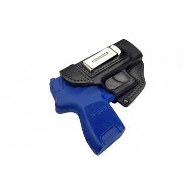 IWB 5 kožené puzdro pre Sig Sauer P320 Sub Compact čierne VlaMiTex