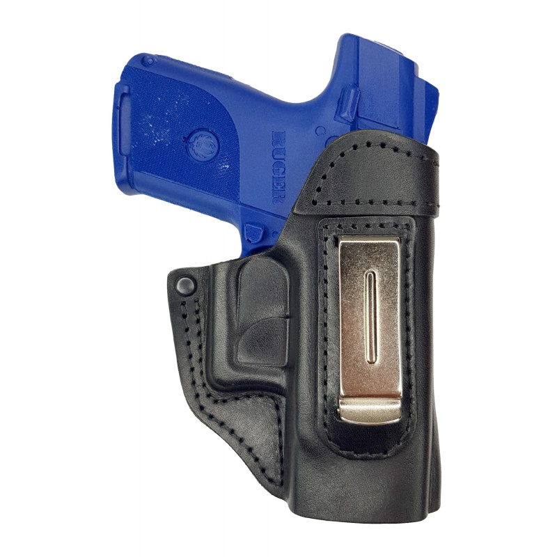 IWB 5 Holster en cuir pour Ruger SR9 Compact noir VlaMiTex