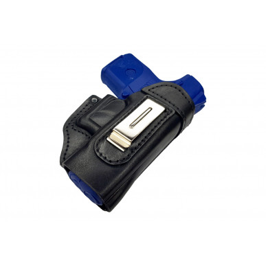 IWB 5 Coldre de Couro para Ruger SR9 Compacto preto VlaMiTex