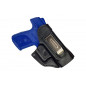 IWB 5 Læderhylster til Ruger SR9 Compact sort VlaMiTex