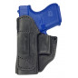 IWB 5 Leder Holster für Glock 26 27 28 29 30 33 36 39 schwarz VlaMiTex