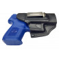 Funda de cuero IWB 5 para FN FNS-9c negra VlaMiTex