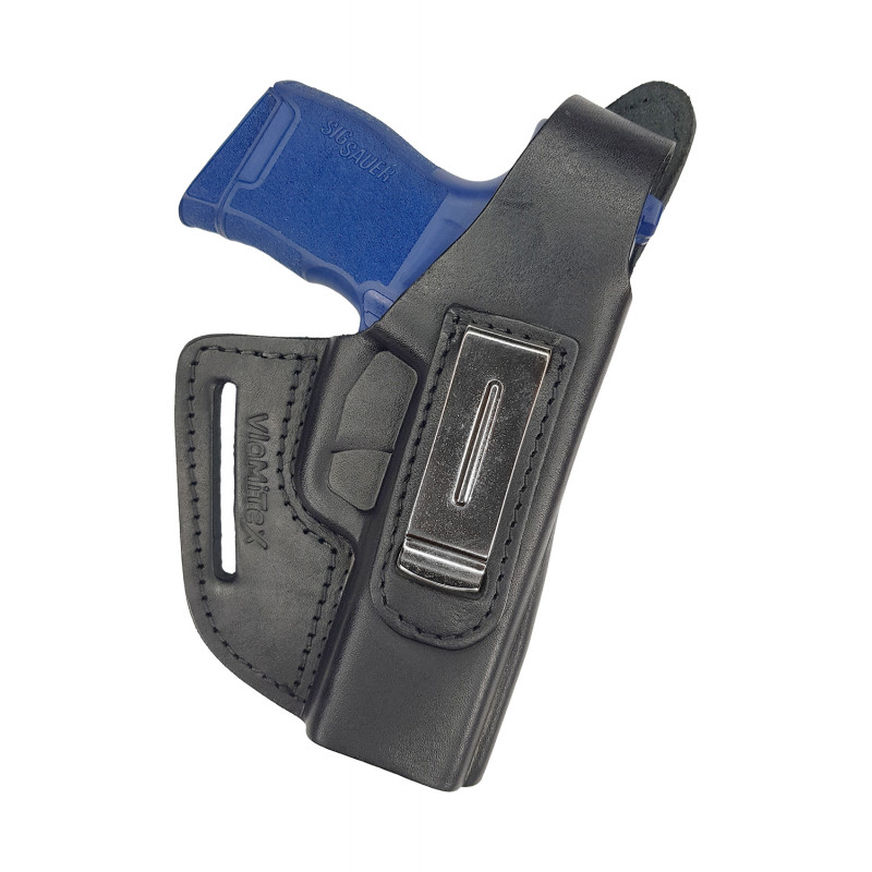 OWB / IWB 4-4 nahkakotelo Sig Sauer P365XL:lle musta VlaMiTex