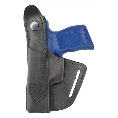 OWB / IWB 4-4 kožené pouzdro pro Sig Sauer P365XL černé VlaMiTex