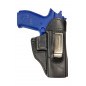 IWB 4 Coldre de Couro para Sig Sauer Mosquito preto VlaMiTex