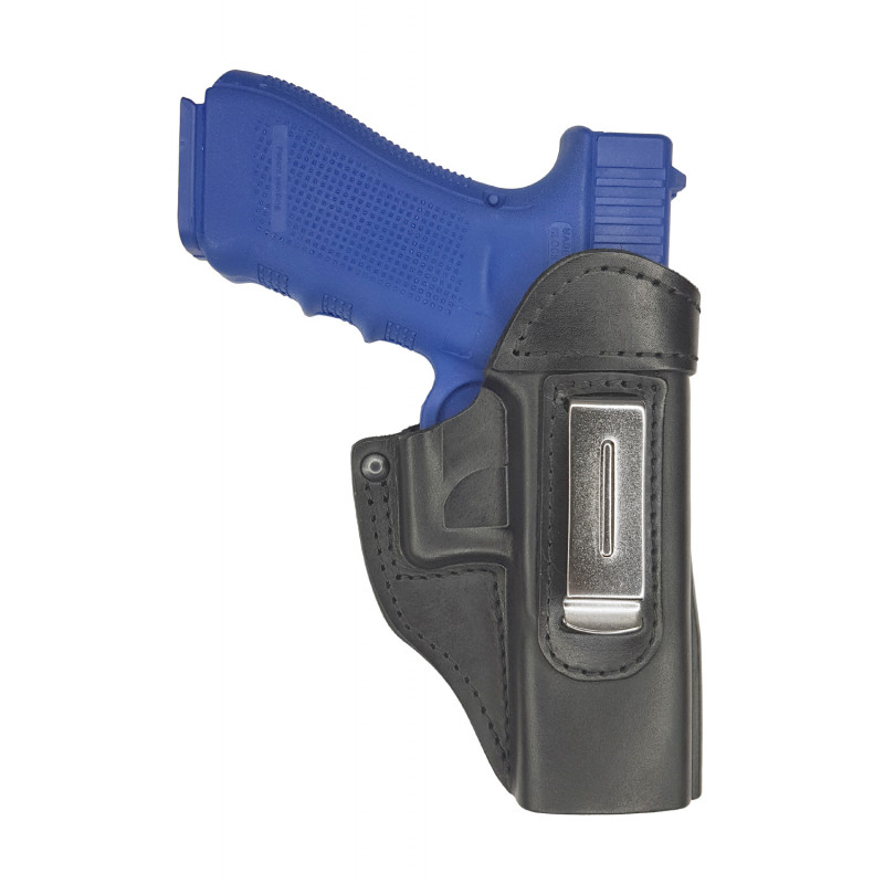 IWB 4 Leather Holster for Glock 37 Black VlaMiTex