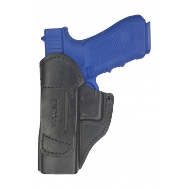 IWB 4 Leather Holster for Glock 21 Black VlaMiTex