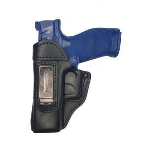 Walther PDP 4인치용 IWB 가죽 홀스터 – 왼손잡이, 얇고 안전함