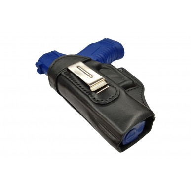 IWB 3Li kožené pouzdro pro Walther P99 černé pro leváky VlaMiTex