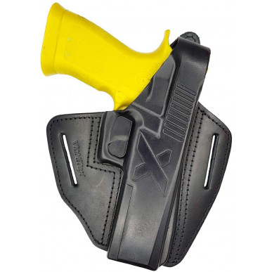 B24 Coldre de Couro para Sig Sauer LDC 2 II preto VlaMiTex