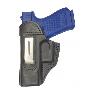 IWB-nahkakotelo Glock 19–45 – vasenkätisille, huomaamaton