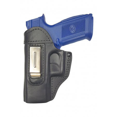 FN FNS-40 के लिए IWB लेदर होल्स्टर – बाएं हाथ के लिए, कॉम्पैक्ट और स्थिर