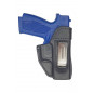 IWB 8 Coldre de Couro para Bersa BP9cc preto VlaMiTex