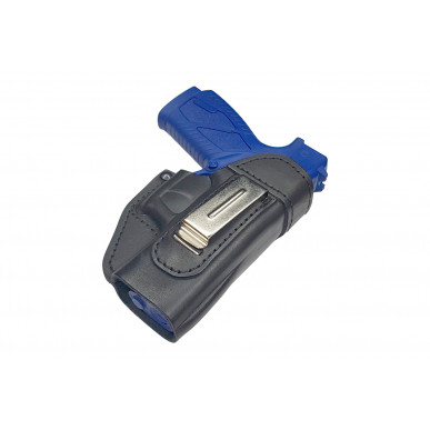 IWB 8 Läderhölster för Bersa BP9cc svart VlaMiTex
