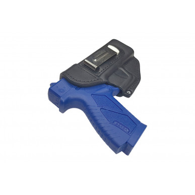 IWB 8 चमड़े की होल्स्टर Bersa BP9cc के लिए काला VlaMiTex