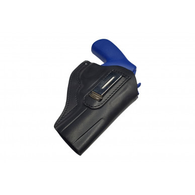 IWB 13 चमड़े की रिवॉल्वर होल्स्टर Ruger LCRX बैरल 3 इंच VlaMiTex के लिए