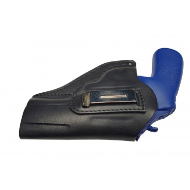 IWB 13 Leather Revolver Holster for Ruger LCRX Barrel 3 Inch VlaMiTex