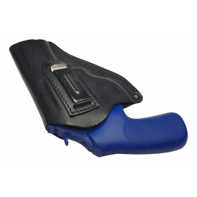 IWB 13 चमड़े की रिवॉल्वर होल्स्टर Ruger LCRX बैरल 3 इंच VlaMiTex के लिए