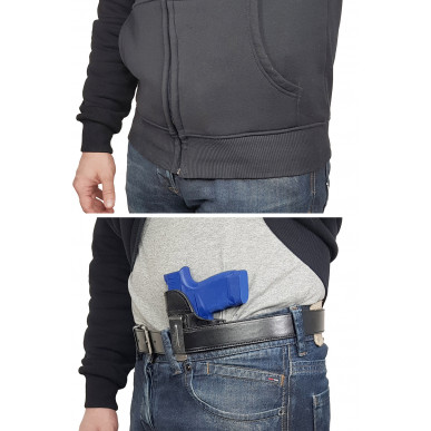 IWB 11Li Kožené Pouzdro na Revolver pro Smith & Wesson 940 Levák