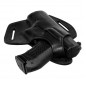 BXLi Holster en cuir pour ceinture pour H&K SFP9 noir pour gauchers VlaMiTex