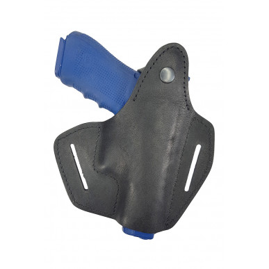 BXLi Coldre de Couro para Cinto para Glock 17 22 31 37 Pistolas preto para