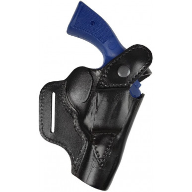 R4Li Leather Revolver Holster for Smith & Wesson 13 2.5 Inch Barrel Left-Handed
