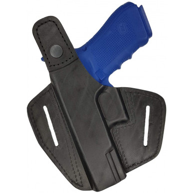 B9 चमड़े का होल्स्टर Glock 20 21 35 38 पिस्तौल होल्स्टर काला VlaMiTex