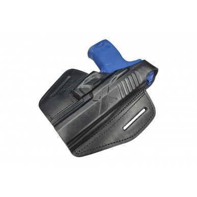 B8 Fondina in Pelle per Heckler e Koch P8 (USP) nero VlaMiTex