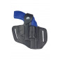 R1 Leather Revolver Holster for Smith & Wesson 442 Black VlaMiTex
