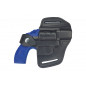 R1 Leather Revolver Holster for Smith & Wesson 442 Black VlaMiTex