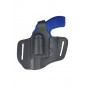 R1 Leather Revolver Holster for Smith & Wesson 442 Black VlaMiTex