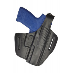 Kožené pouzdro pro Heckler & Koch 45 OWB – Pravák s drukem