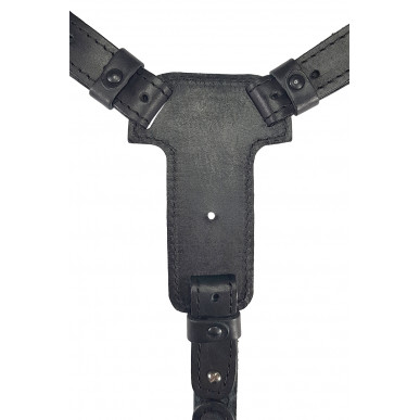 S24 Leather Shoulder Holster for Sig Sauer P250 Full Size Holster Black VlaMiTex