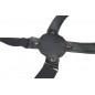 S6 Leather Shoulder Holster for Walther P22Q Black VlaMiTex