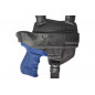 S6 Leather Shoulder Holster for Walther P22Q Black VlaMiTex