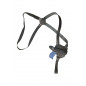 S6 Leather Shoulder Holster for Walther P22Q Black VlaMiTex